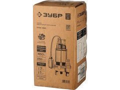 ЗУБР 450 Вт, фекальный насос (НПФ-450)