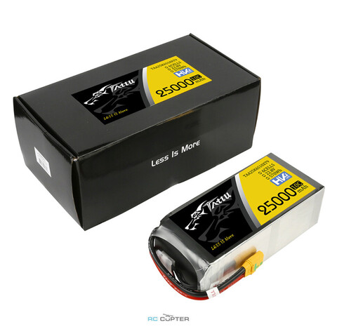 АКБ Gens Ace Tattu 25000mAh 22.8V HV 10C 6S1P Lipo Battery Pack