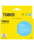 Картридж T2 IC-ET0805 для Epson Stylus Photo P50, PX660, PX720WD, PX820FWD, светло-голубой, с чипом