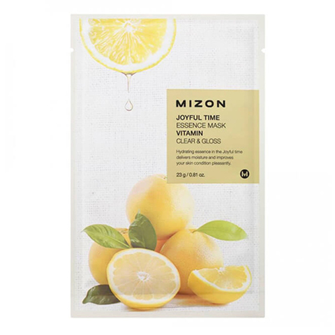 Mizon Joyful time essence mask vitamin C Маска тканевая с витамином С