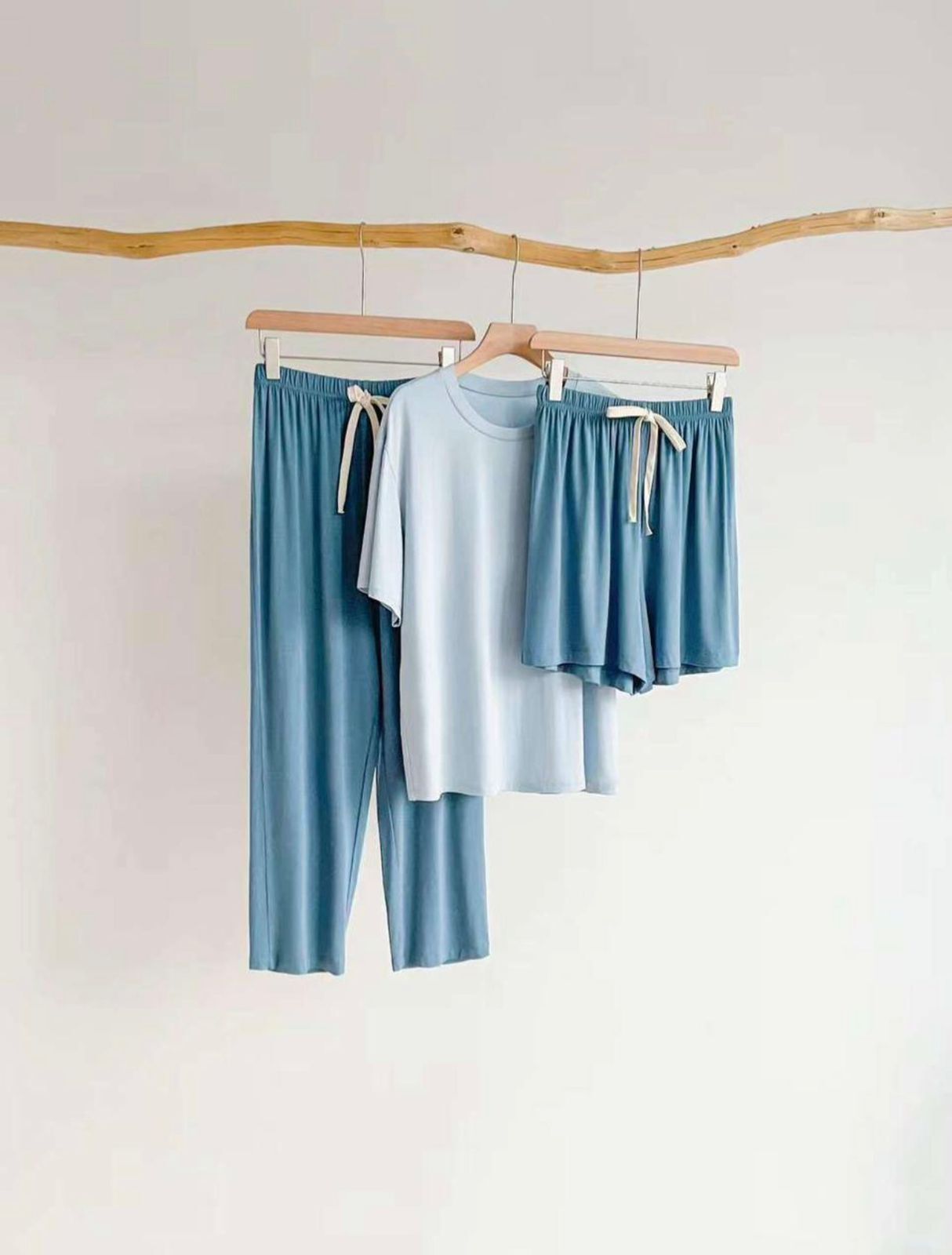 Домашняя одежда ZEPHYR HOME Голубой (тройка) р-р стандарт