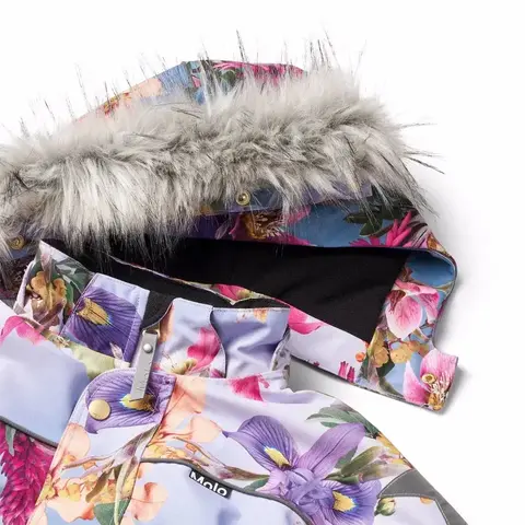 Molo (Моло) Polaris Fur Gradient Bloom зимний комбинезон