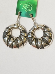 Бублики (серьги из серебра)