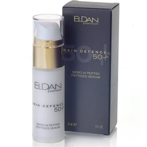 Eldan Premium Pepto Skin Defence: Пептидная сыворотка для лица +50 (Skin Defence Peptides Serum 50+)