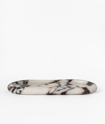 Поднос LO Oval - Calacatta Viola