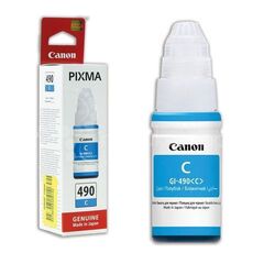 Чернила Canon GI-490 С (cyan), голубые, 70 мл