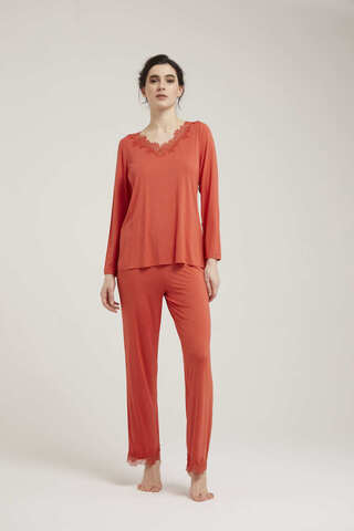 Пижама Vivis Thiana paprica оранжевая