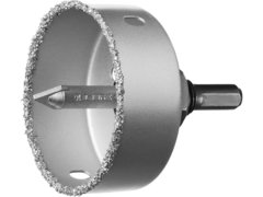 ЗУБР 76 мм, L 25 мм, карбид вольфрама, коронка-чашка, Профессионал (33360-076)