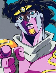 Картина по номерам Стар Платинум Джоджо