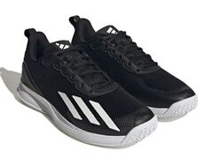 Теннисные кроссовки Adidas Courtflash Speed - core black/cloud white/matte silver