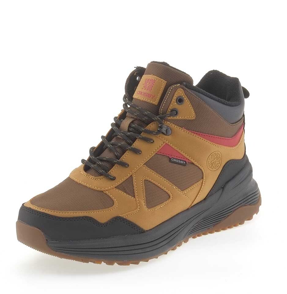 Кроссовки мужские CROSBY 448094/01-03 коричневые