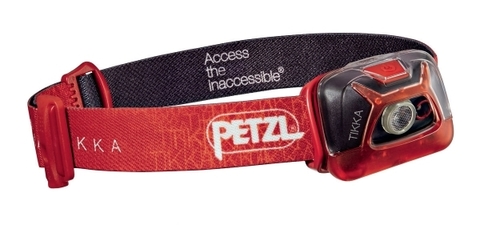 Картинка фонарь налобный Petzl tikka Красный - 1