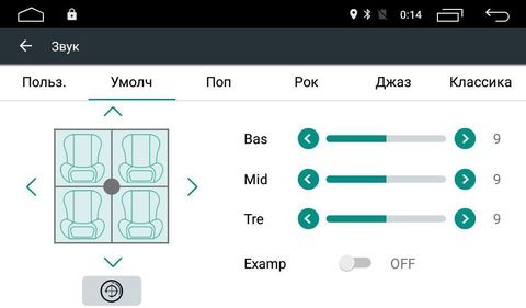 Штатная магнитола на Android 8.1 для Toyota Camry v40 06-11 Ownice G10 S9606E