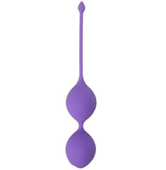Фиолетовые вагинальные шарики SEE YOU IN BLOOM DUO BALLS 36MM - 