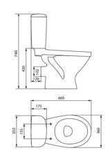Компакт CERSANIT TRENTO 011 3/6 TPL