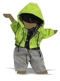 Костюм с курткой - Демонстрационный образец. Одежда для кукол, пупсов и мягких игрушек.