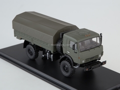 KAMAZ-4350 4x4 Mustang with awning khaki 1:43 Start Scale Models (SSM)