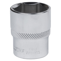 МАСТАК (000-40022) Головка торцевая стандартная шестигранная 1/2", 22 мм