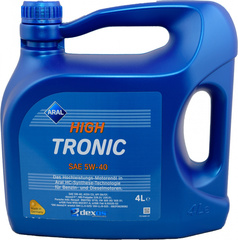 Aral High Tronic 5w40 4л