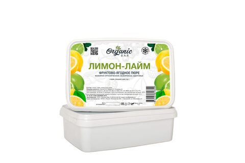 Замороженное пюре Лимон-лайм Organic Bar 200 г