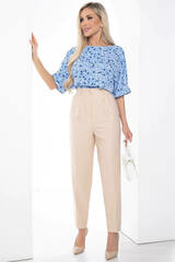 Брюки "Между нами любовь" (беж) Б9049 LT Collection