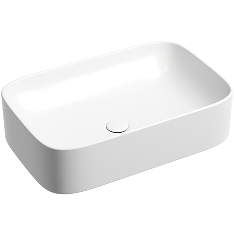 Ceramica Nova Element CN6053MW Умывальник чаша накладная прямоугольная 605*380*150мм (цвет Белый Матовый)