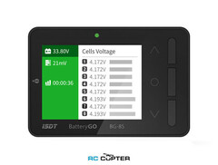 Тестер батарей iSDT BG-8S 1-8S Smart Battery Tester BatteryGo