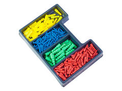 36-8-401 Набор сверл  по бетону 4-10 мм, металлу 2-10 мм, дереву 4-10 мм, 6 бит, дюбели 5-10 мм, кейс (РемоКолор)