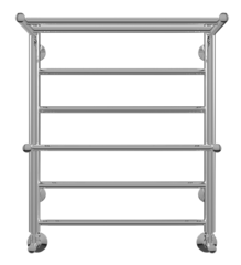 Полотенцесушитель Анкона с полкой П6 500х591 Терминус