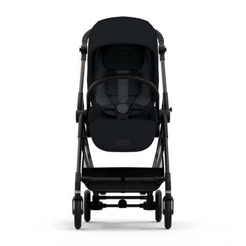 Прогулочная коляска Cybex Melio Carbon Moon Black