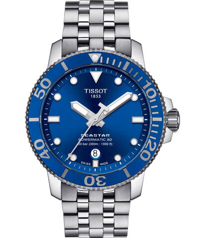 Наручные механические часы Tissot Seastar 1000 Powermatic 80 T120.407.11.041.00