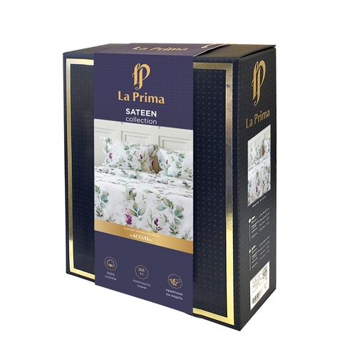 Постельное бельё LaPrima «Асоль» люкс-сатин (1,5 сп) - купить 7