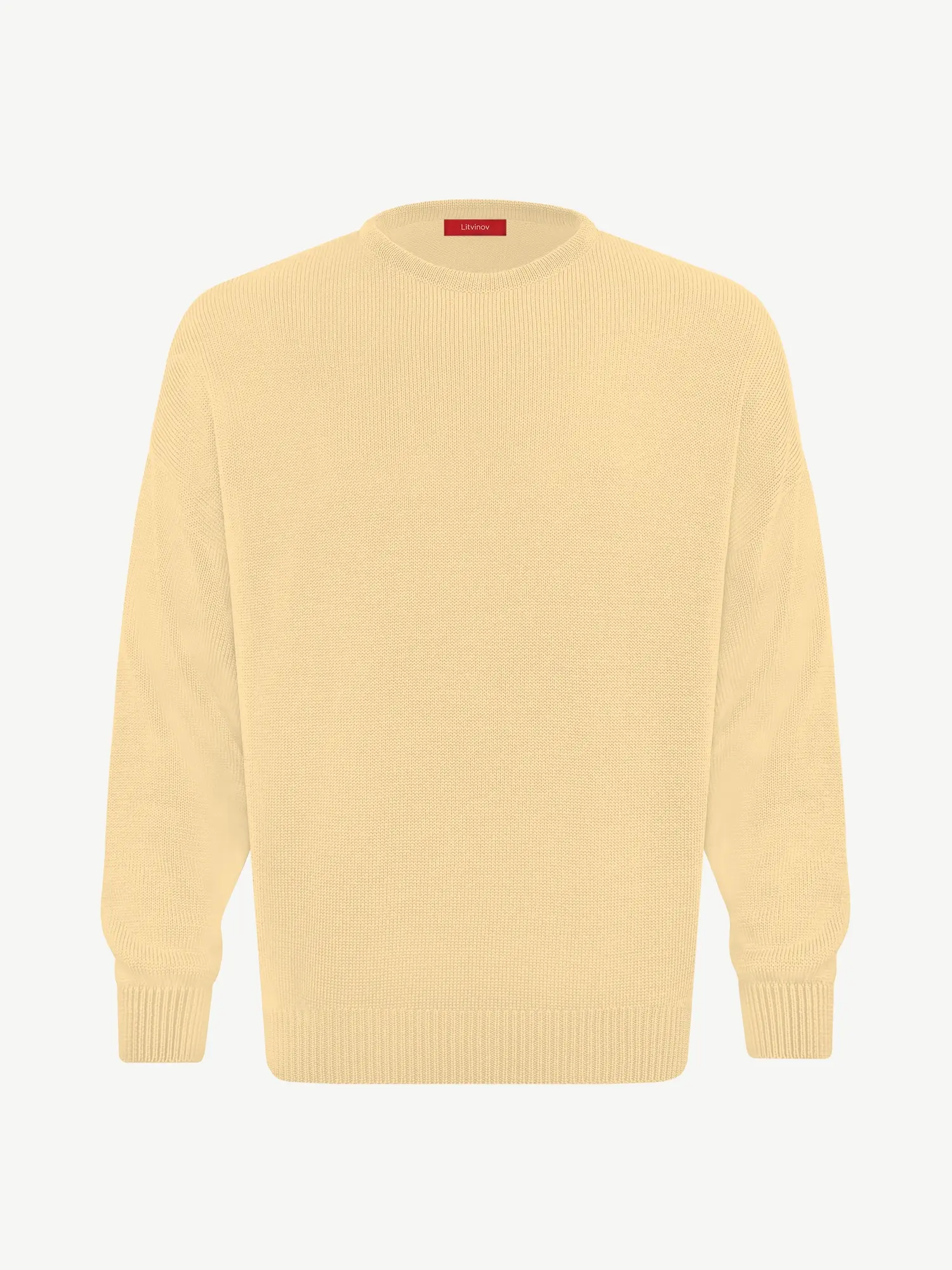 Джемпер оверсайз из шелка