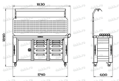 КА-3000М Комплект аккумуляторщика Kronvuz
