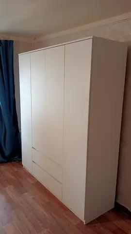 Шкаф 4-х створчатый ШК-13 Симпл белый