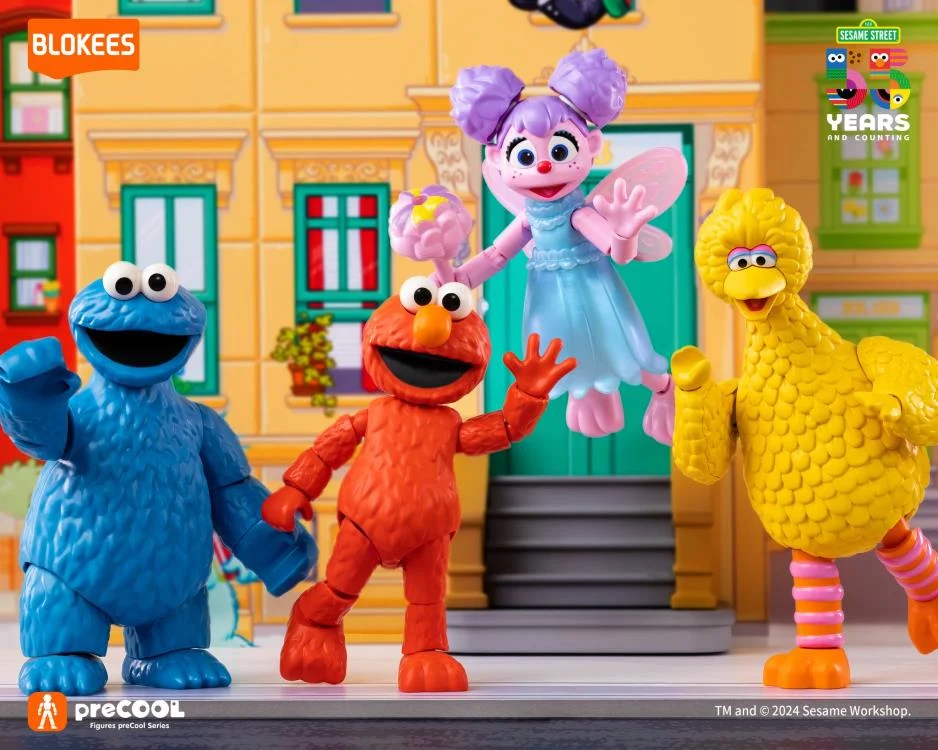 Набор фигурок Улица Сезам Сборная модель