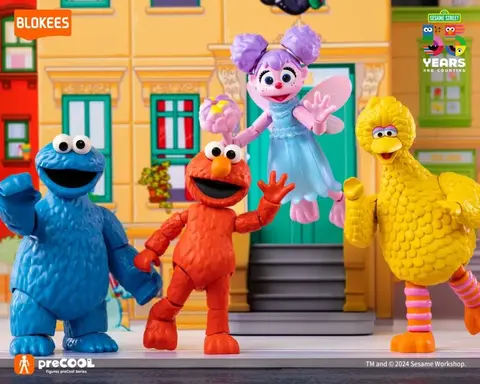 Набор фигурок Улица Сезам Сборная модель