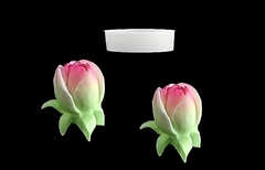 Силиконовый молд Бутон розы малый 2 D