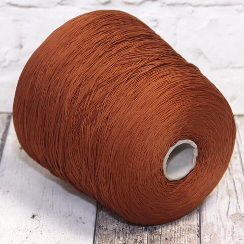 Хлопок мерсеризованный ECAFIL / DORIA 600 рыже-коричневый