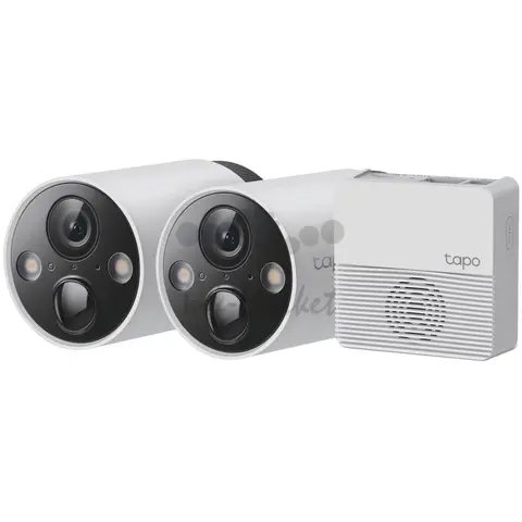 IP-камера TP-LINK Tapo C420S2 Система видеонаблюдения Tapo из двух умных Wi Fi камер и центра управления