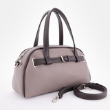 Сумка Саломея 361 наппа тауп + шоколад