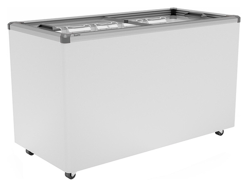 Ларь морозильный Frostor GELLAR FG 400 C V25 (алюминий) серый (R290)