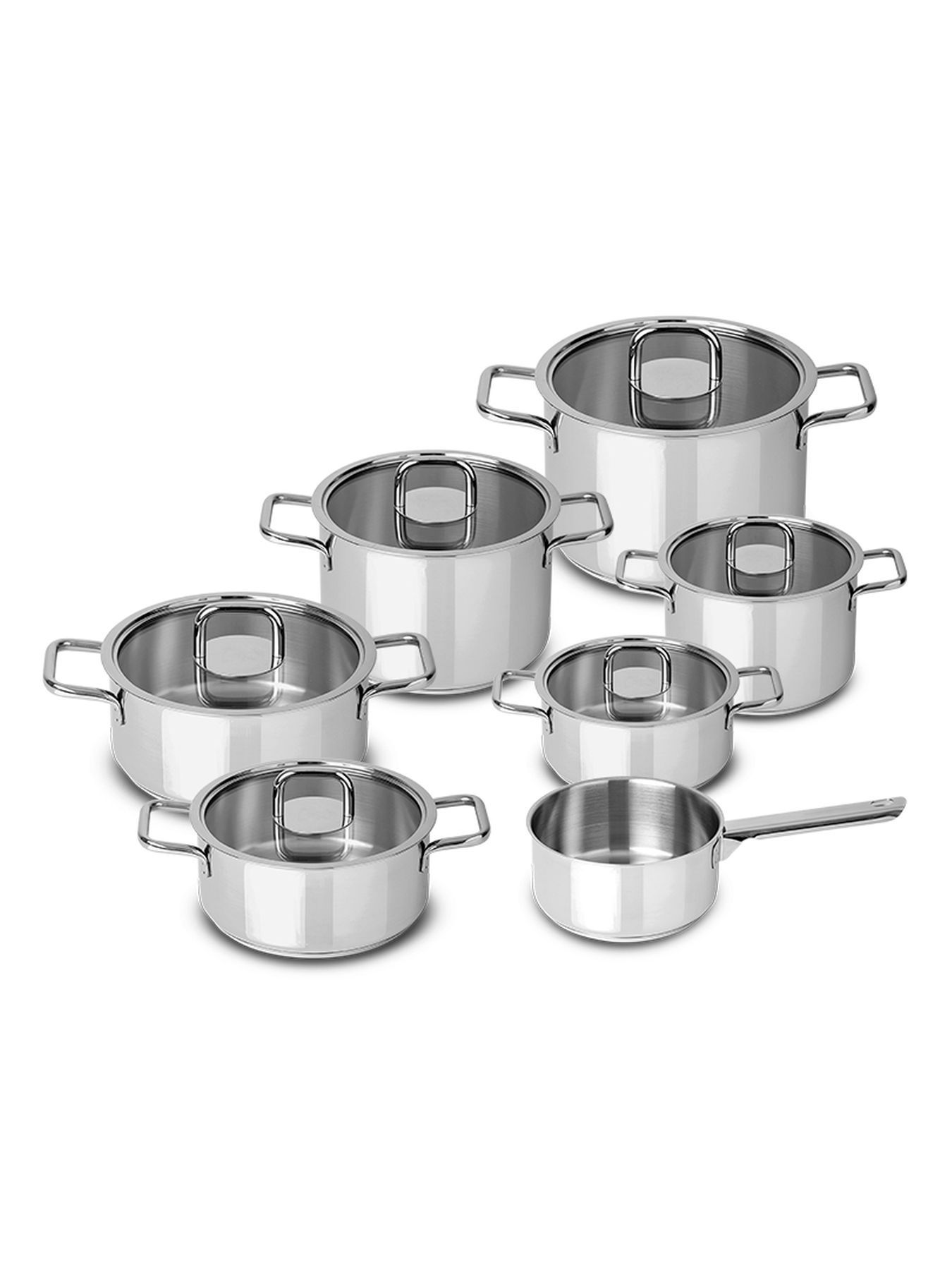 Кастрюля низкая 4,3л (26см) Combi Glass, арт. 632122WR0926100 - фото 2