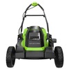 Газонокосилка аккумуляторная Greenworks GD24X2LM361, 2х24V, 36 см, бесщеточная, c 2хАКБ 4Ач и двойным ЗУ (2520707UD) — фото 4
