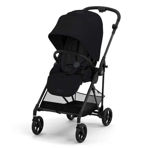 Прогулочная коляска Cybex Melio Carbon Moon Black