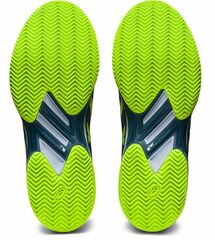Теннисные кроссовки Asics Solution Speed FF 2 Clay - steel blue/hazard green