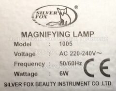 БУ Лампа-лупа Silverfox 1005 Magnifying Lamp