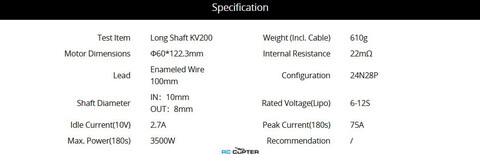 T-Motor AT 5230 25-30CC KV200