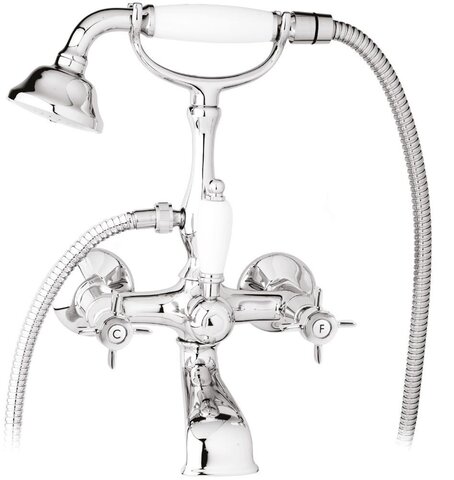 Cezares LORD-VD-02-M LORD-VD-02-M Смеситель для ванны с ручным душем, Бронза, ручка ручного душа Бронза