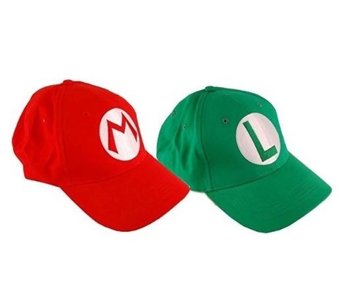 Супер Марио бейсболка Марио и Луиджи